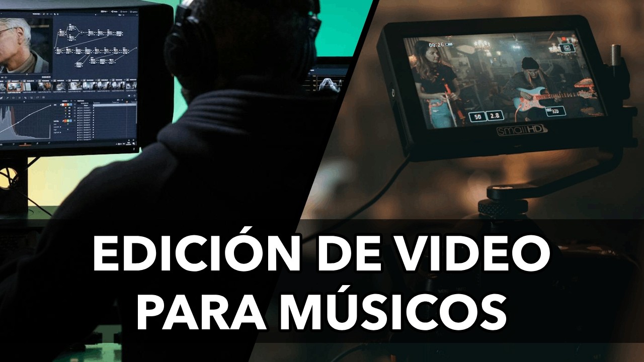 EDICIÓN DE VIDEOS para MÚSICOS desde CERO | SHOTCUT TUTORIAL