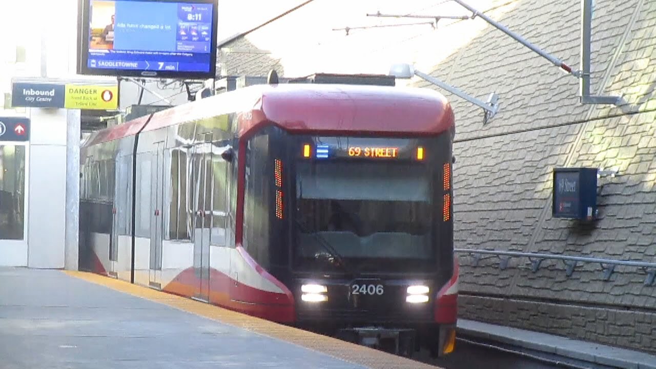 Calgary Transit CTrain Blue Line (69th Street to Centre Street)