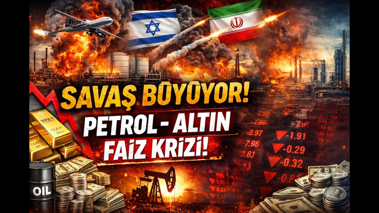 SAVAŞ BÜYÜYOR: Petrol, Altın, Faizler... Dünya Ekonomisi Kırılma Anında! 20 Mart 2026