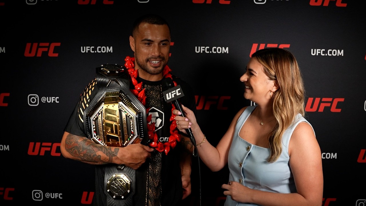 Интервью с Карлосом Ульбергом за кулисами | UFC 327