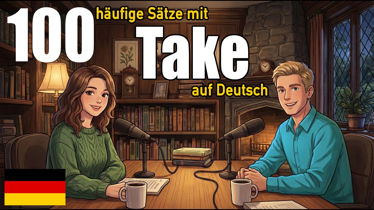 Lerne 100 Möglichkeiten "Take“ auf Deutsch zu verwenden | Tägliche deutsche Konversationspraxis