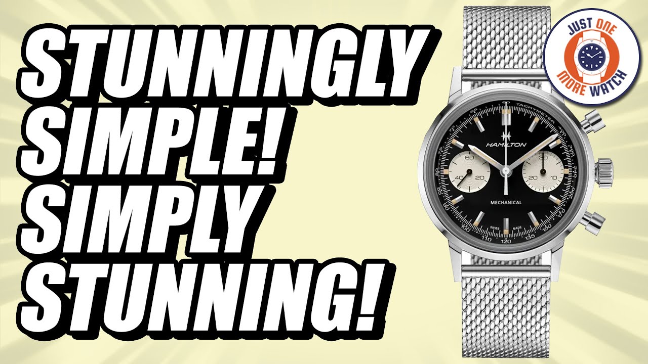 Stunningly Simple, Simply Stunning! Hamilton Intra-Matic Mechanical