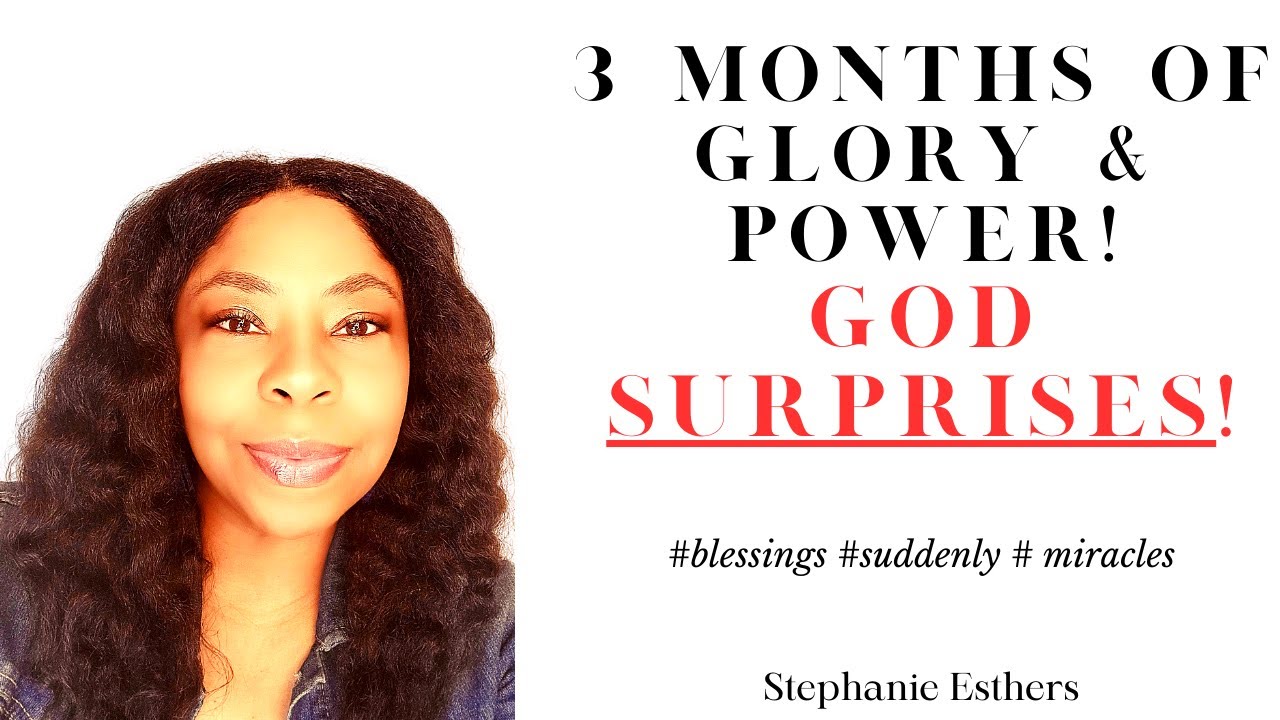 3 Months of GLORY & POWER! God SURPRISES!🎉🥳 #blessings #miracles #propheticword #october