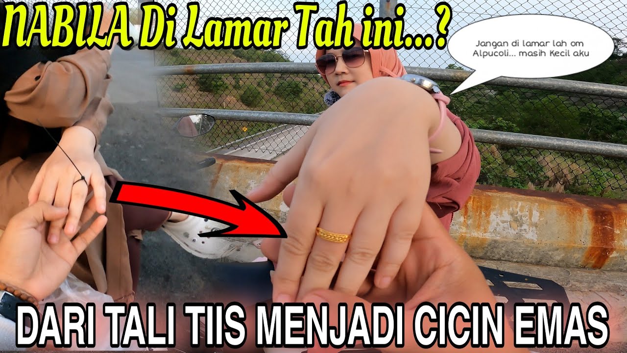 BELUM LULUS SEKOLAH DI LAMAR 🫣,TEPATIN JANJI KE KALIAN DAN ADEK NABILA,GANTI TALI TIS KE CICIN EMAS