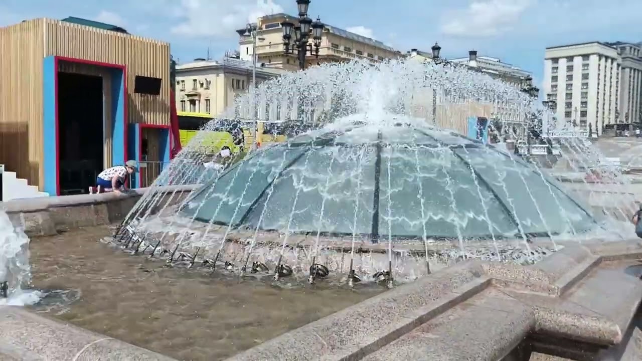Прогулка по Москве. Александровский сад. Манежная площадь.