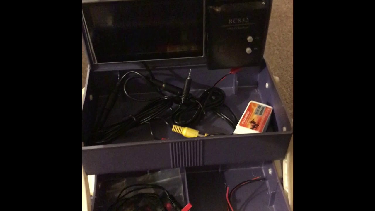 EACHINE RC832 5.8G RECEIVER TINY WHOOP GROUND STATION AND CARRY CASE (PART1)