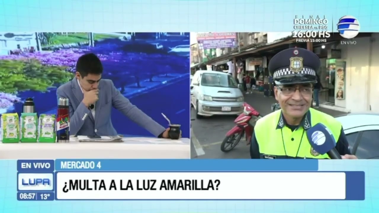 Mercado 4 Operativo de la policía municipal de tránsito