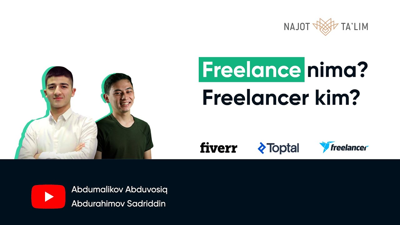 Freelance nima? va Freelancer kim?