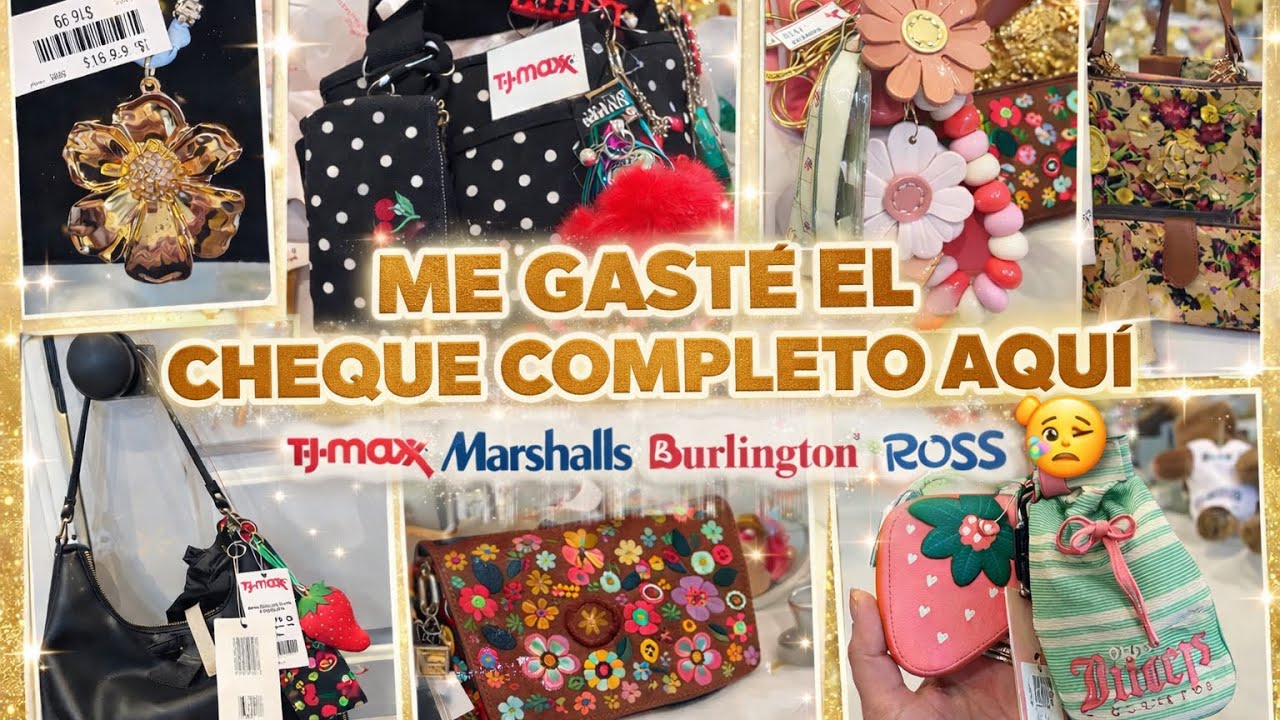 Entré “Solo a Ver” y Salí con Todo 😭 TJ Maxx, Ross, Marshalls y Más🔥MEGA HAUL