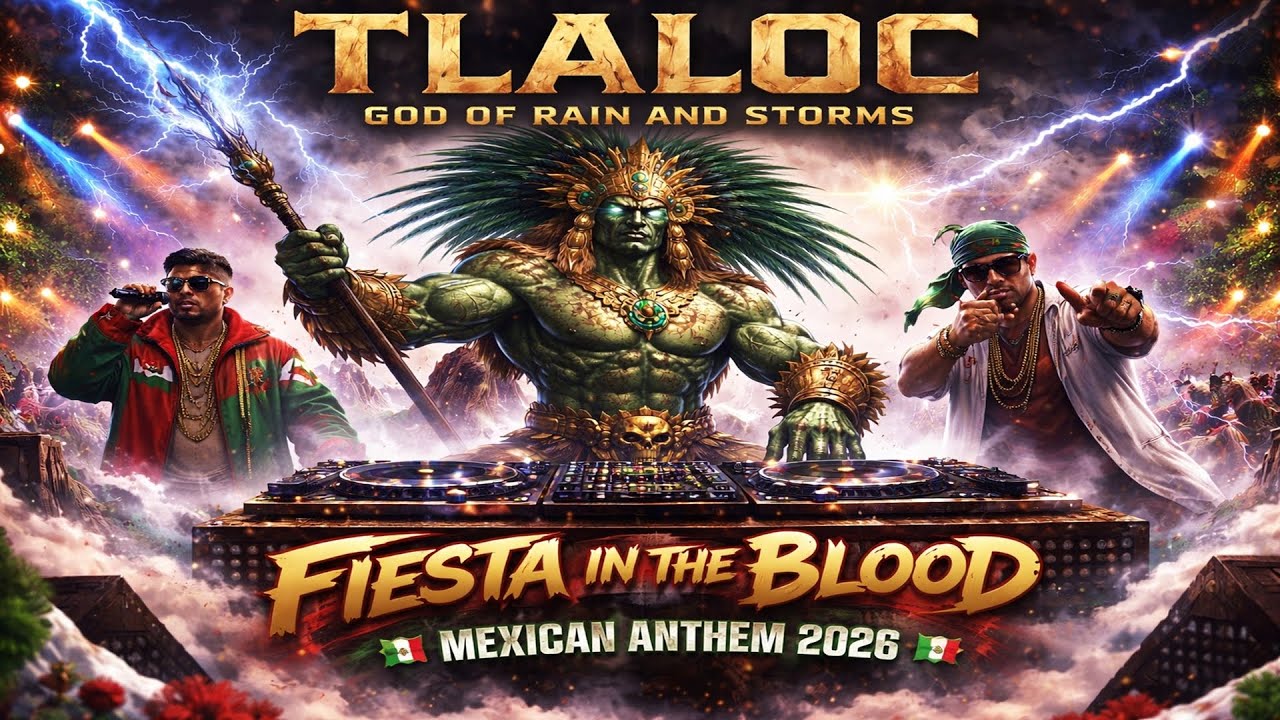 TLALOC — The Weeping Rain God Who Brings Life & Floods | Epic Mexican Mythic Dance Anthem