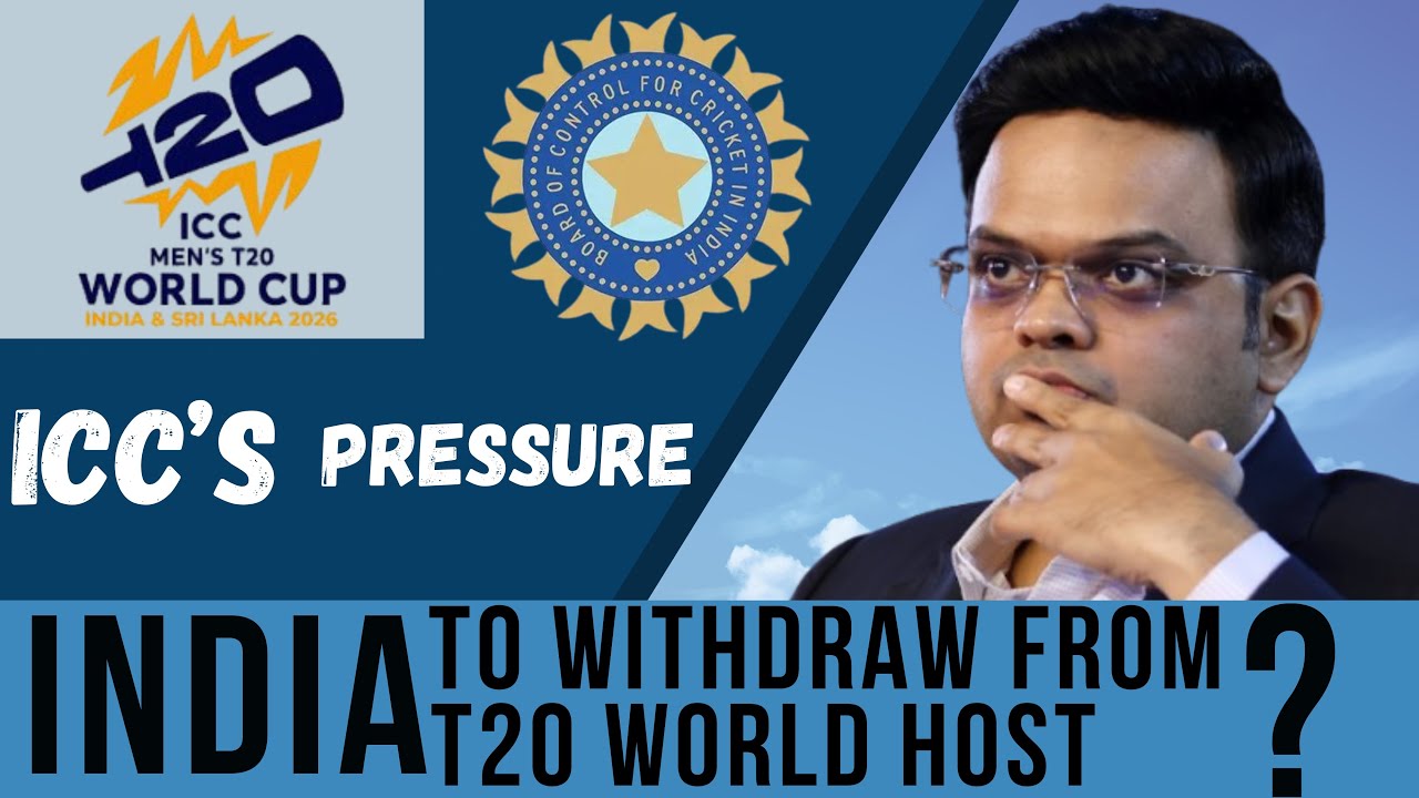 INDIA 🇮🇳 TO WITHDRAW FROM T20 World Cup 2026 HOST