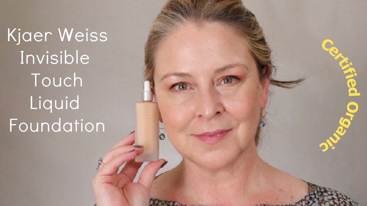 NEW! Kjaer Weis Invisible Touch Liquid Foundation - 1st Impressions & Review.