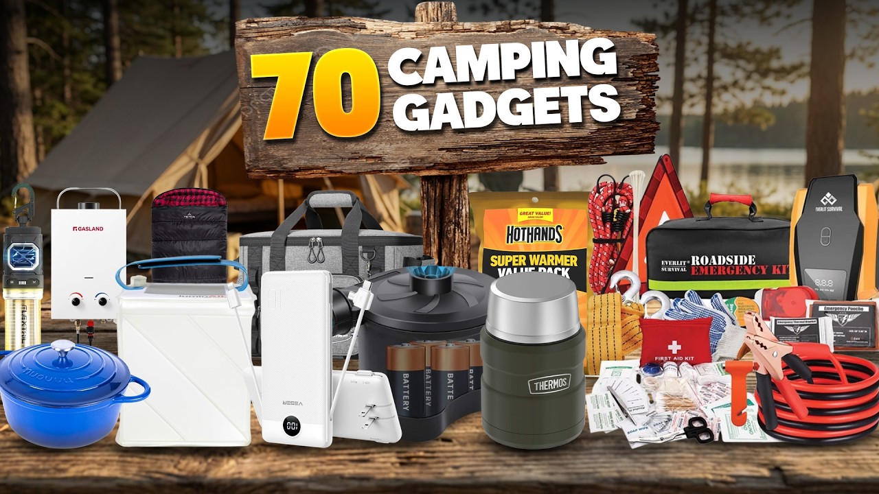 70 Next Level Camping Gear & Gadgets Every Camper Should Have