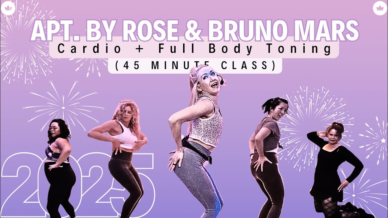 APT. by Rose & Bruno Mars | Dance Workout | Cardio & FULL BODY TONING 45 Minute Class