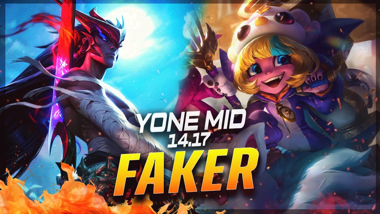 T1 Faker - Yone vs Tristana MID Patch 14.17 - Challenger Yone Gameplay