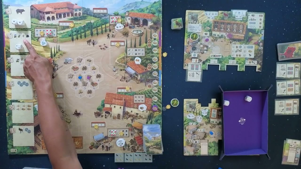 La Granja: Deluxe Master Set - Solo Playthrough