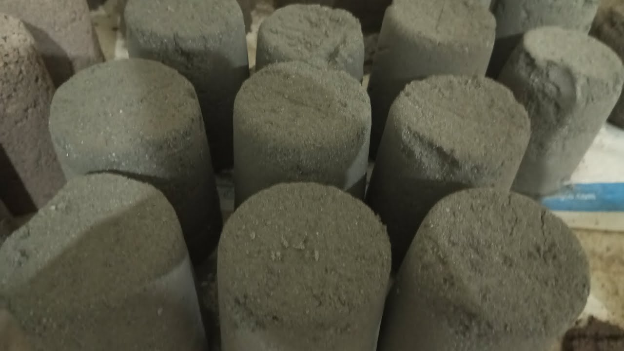 Dusty creamey soft cement crumbling 🔥