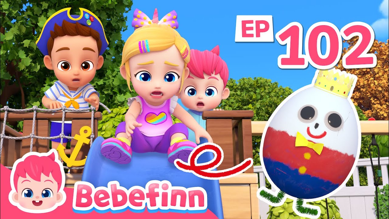 🥚 Humpty Dumpty | EP102 | Bebefinn Best Kids Songs and Nursery Rhymes