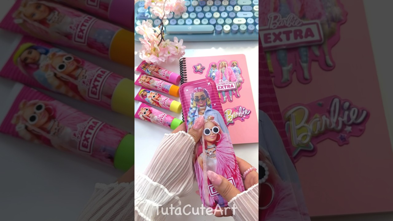 Cute barbie stationary 💗