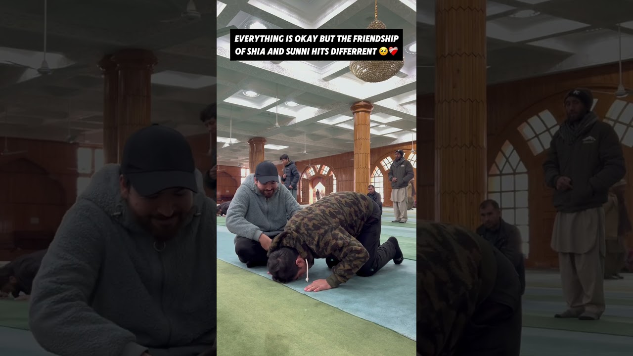 Shia sunni bhai bhai and one muslim ummah🫰❤️ | #shorts #islam #unity #islam