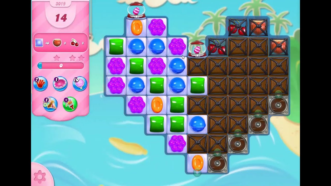 Candy Crush Saga Level 3019 NO BOOSTERS
