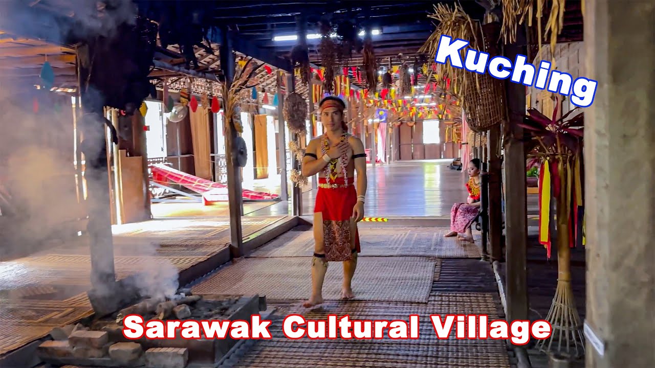 Sarawak Cultural Village - Virtual tour | Kuching |  the famous longhouses of Borneo