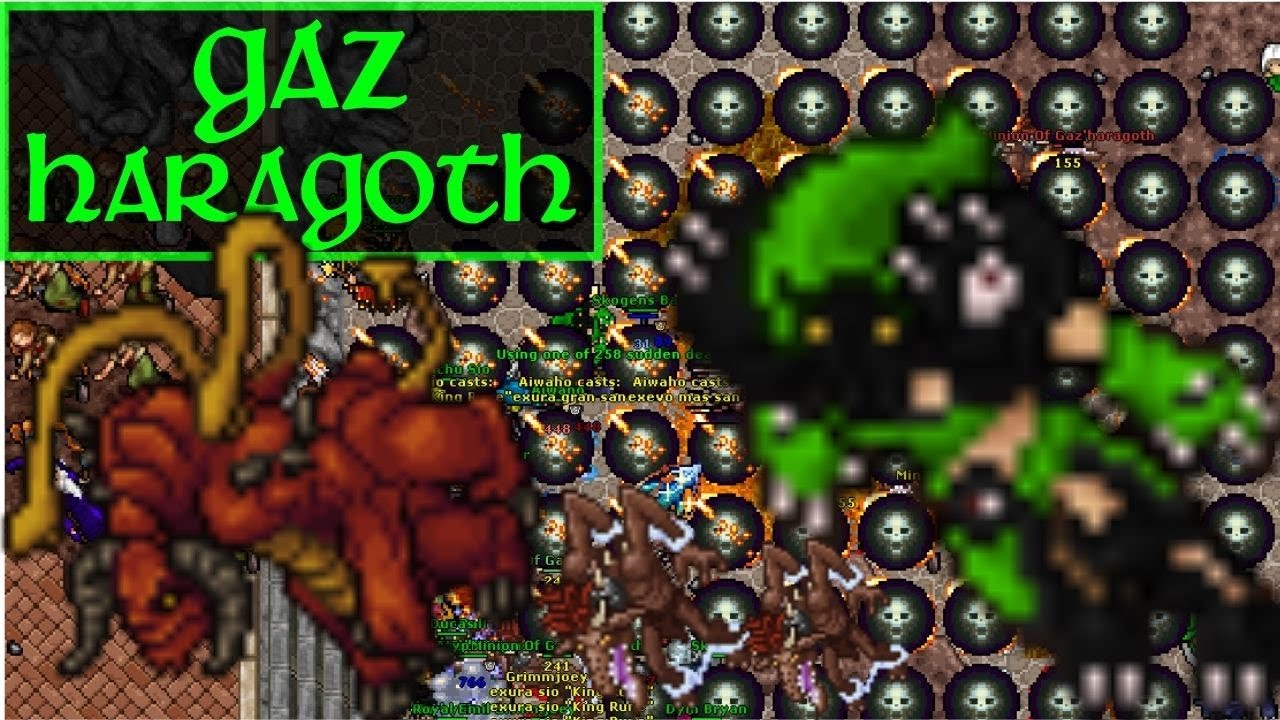 [Tibia] How to get to Gaz'haragoth. And die. And kill. - Tutorial