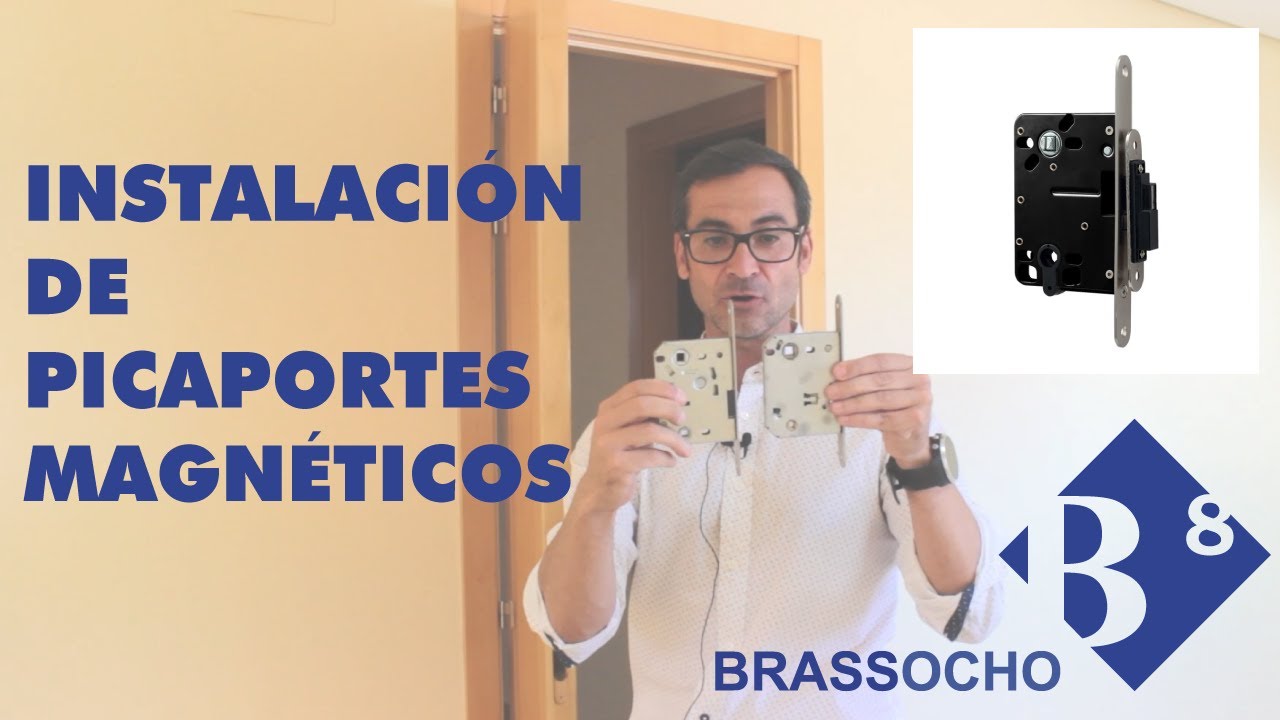 Instalación de Picaporte Magnético