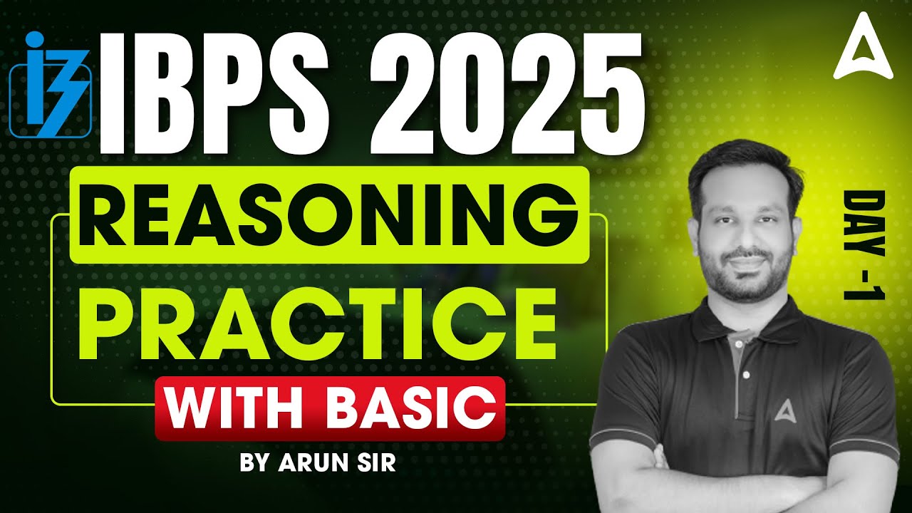 IBPS RRB PO & Clerk Reasoning 2025 | Bank Exam Reasoning Classes in Tamil | Day 1 | By Arun Sir
