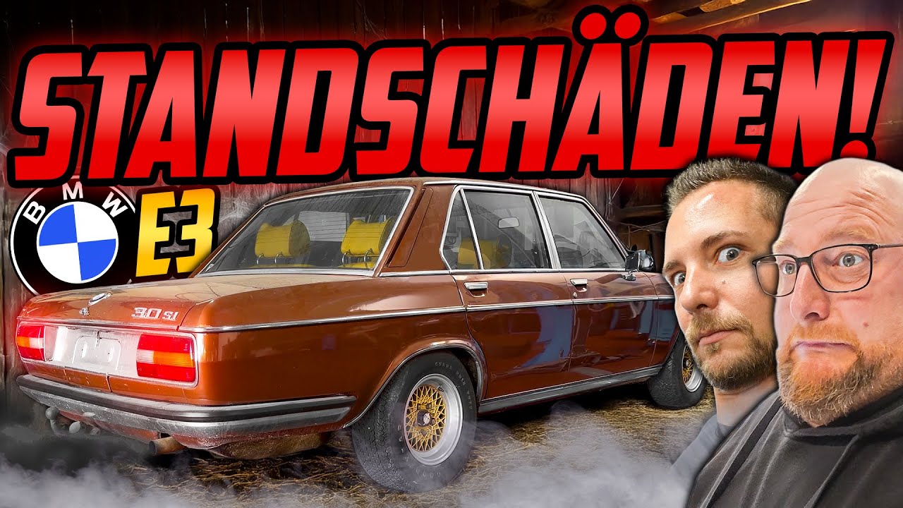 TECHNISCHE MÄNGEL am GARAGENFUND! - BMW E3 3.0 S.I. - NEULAND für JULIAN!