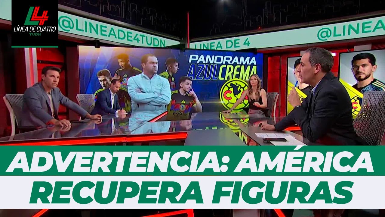 HENRY Y ZENDEJAS buscan RESURGIR con América 🦅🔥 ¿Despierta el Ave? | Línea de 4