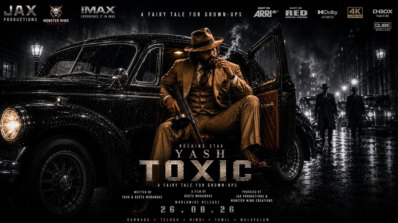 TOXIC: A Fairy Tale For Grown-Ups | Yash | Geetu Mohandas | Jax Production | Concept Trailer