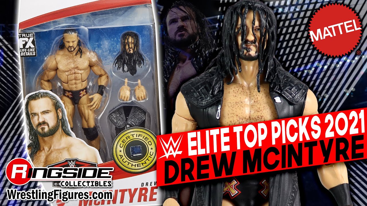WWE FIGURE INSIDER: Drew McIntyre Mattel Elite Top Picks 2021!!!