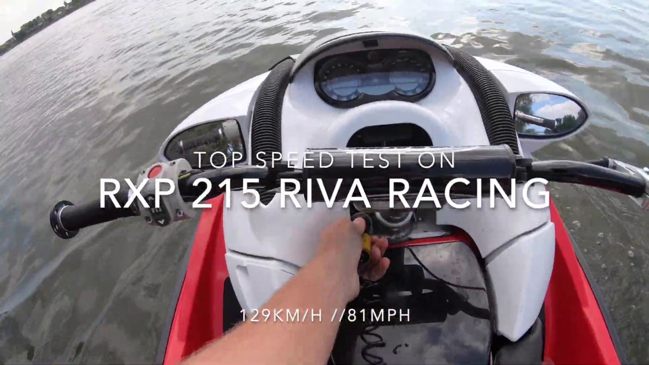Seadoo RXP 215 Top Speed test //130km/h //GoPro //Riva Racing //Jetski