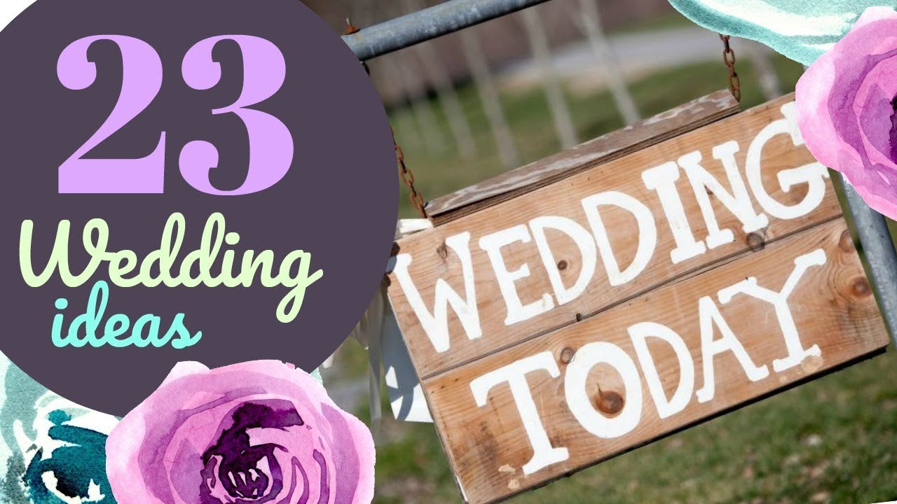 23 Wedding Ideas With your Cricut