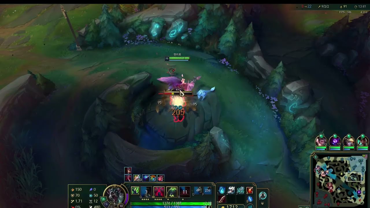 워윅 이 템트리 아무도 못 막습니다