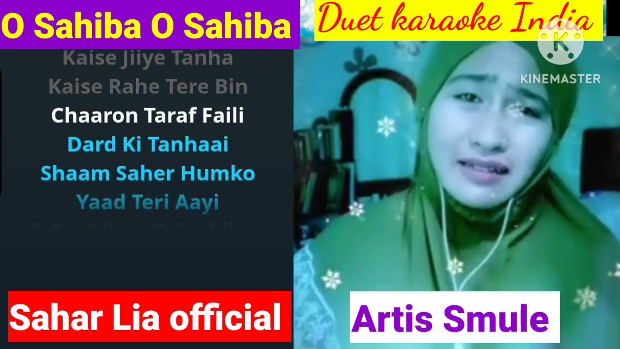O Sahiba O Sahiba | Duet Karaoke Bollywood [Romantis] Tampa vokal cowok @saharlia