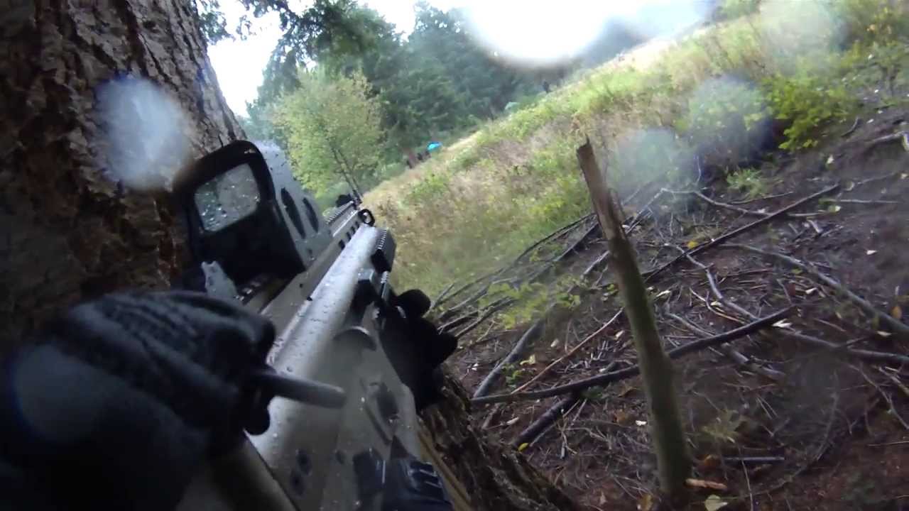 Airsoft Outdoor WE SCAR-L GBBR Snohomish Airsoft POV