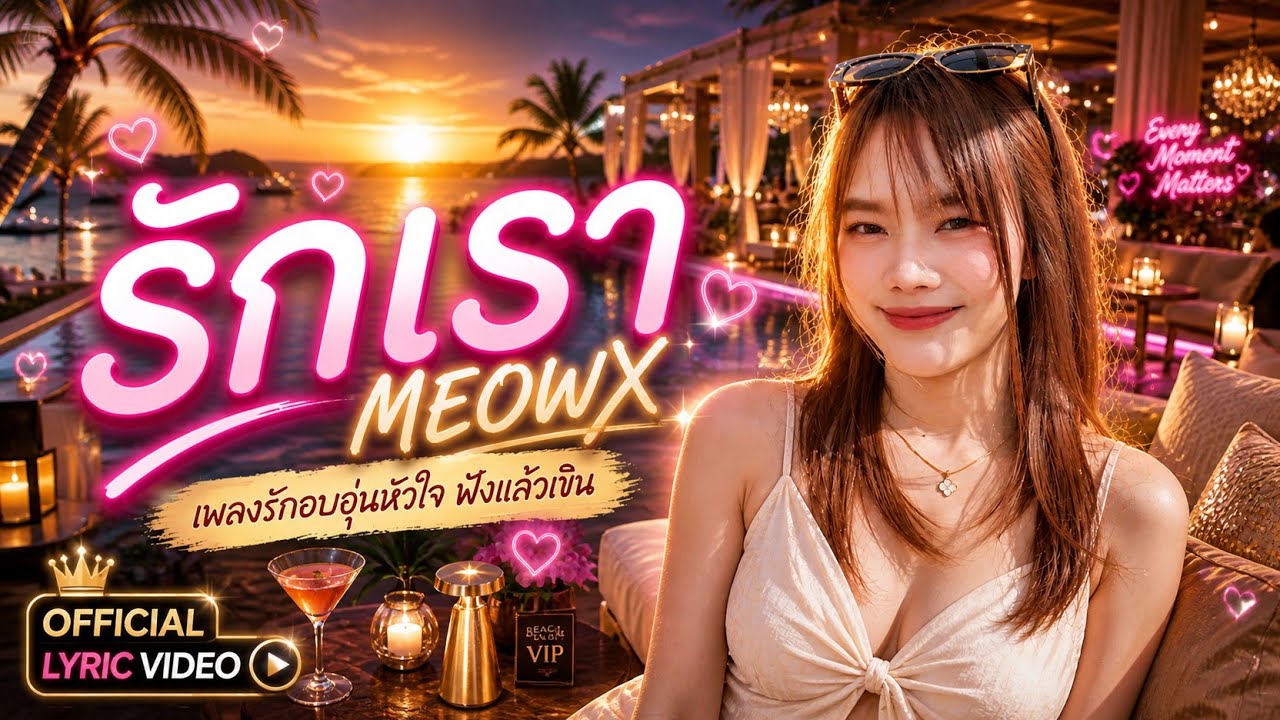 รักเรา - MEOWX (Official Audio) เพลงรักเพราะๆ ฟังสบาย 2026