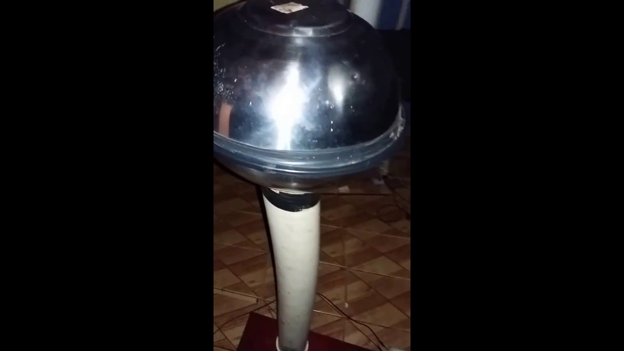 Gerador van de graaff caseiro