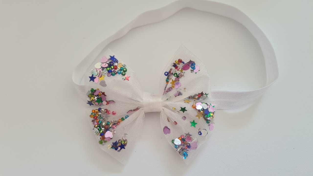 Tulle Shaker Hair Bow Tutorial 🎀