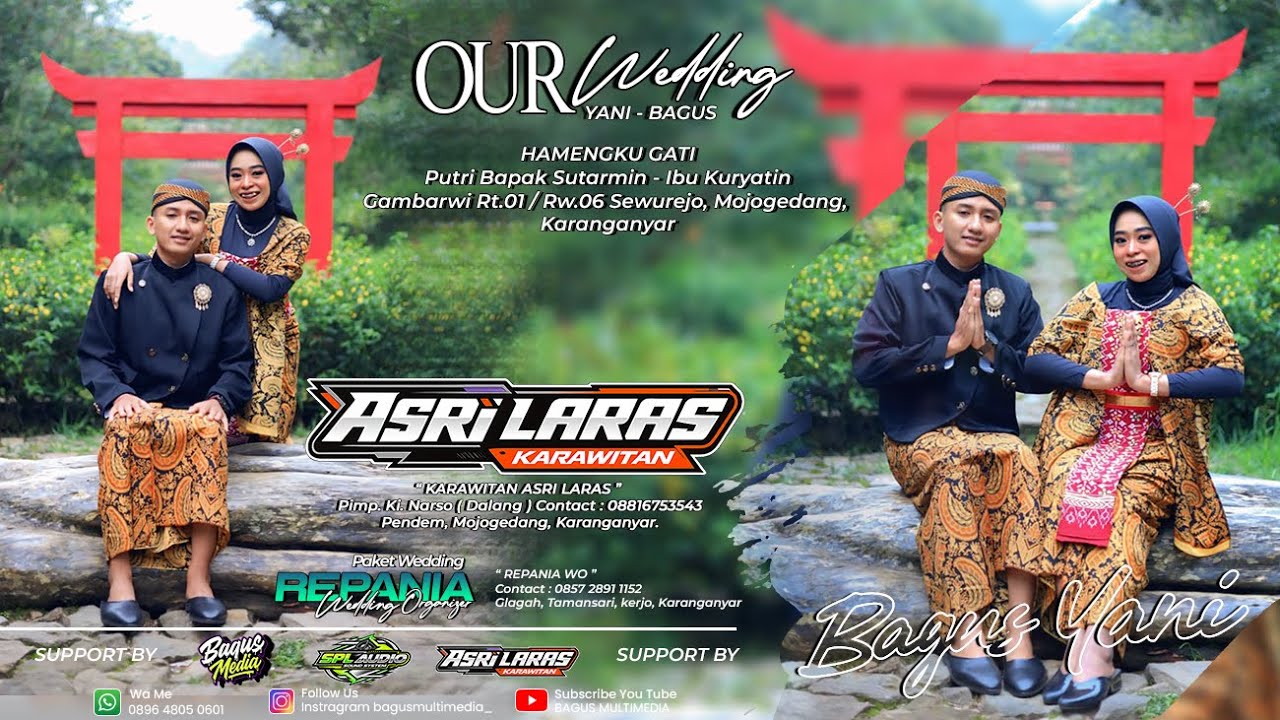 Live Krwt. ASRI LARAS || SPL AUDIO Wedding 
