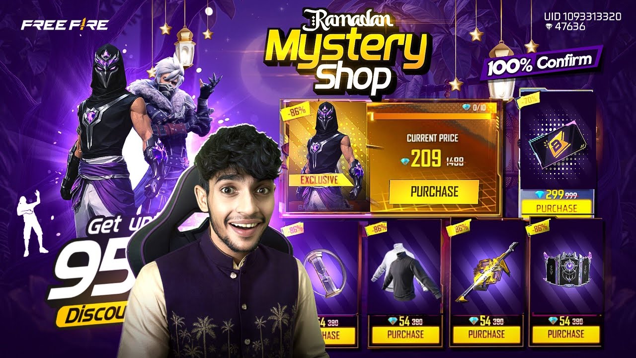 RAMADAN MYSTERY SHOP ✨️ Free Fire Max