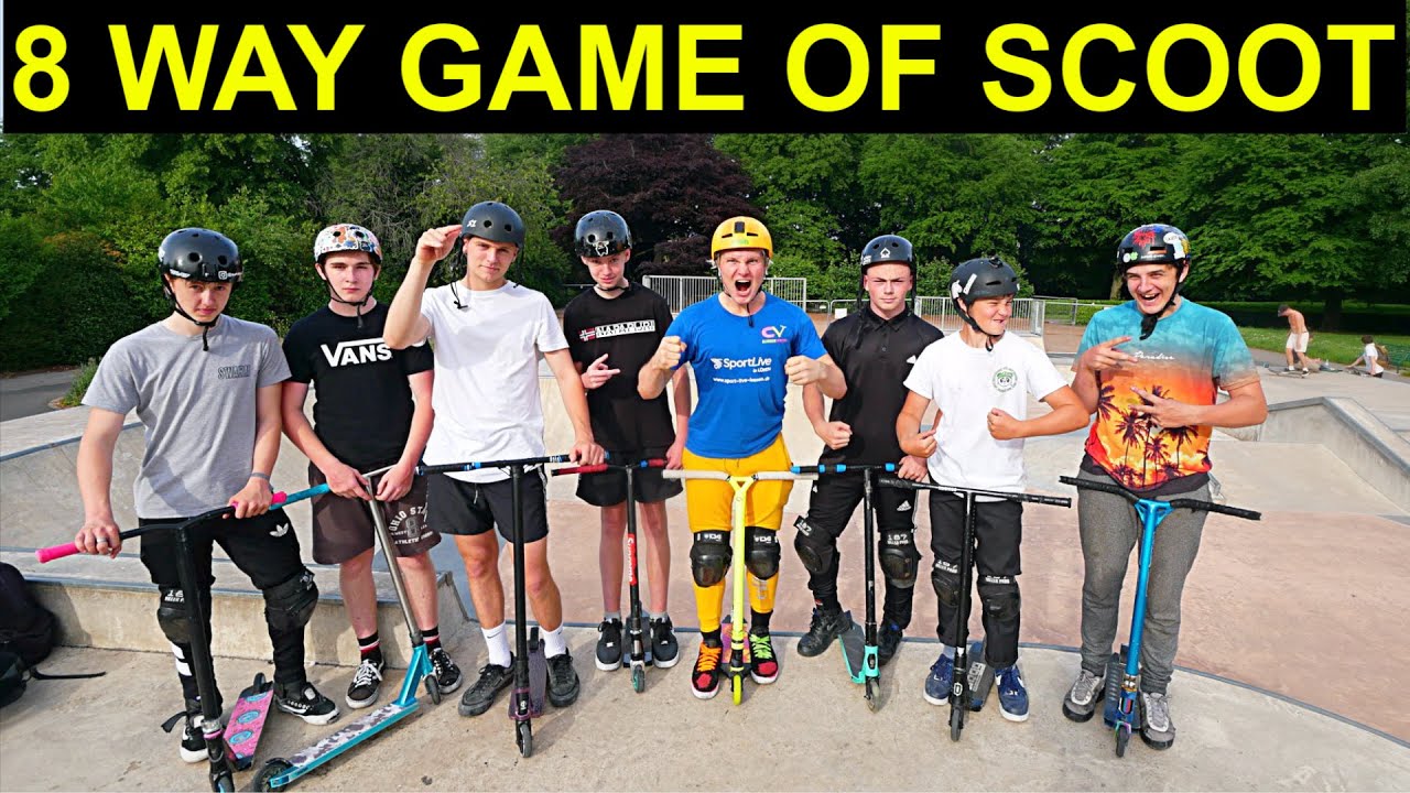 8-сторонняя игра в SCOOT!