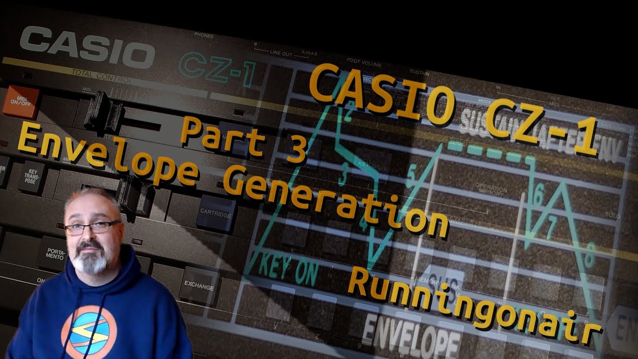 Casio CZ-1 Phase Distortion Synthesizer - Part 3 - Envelope Generation