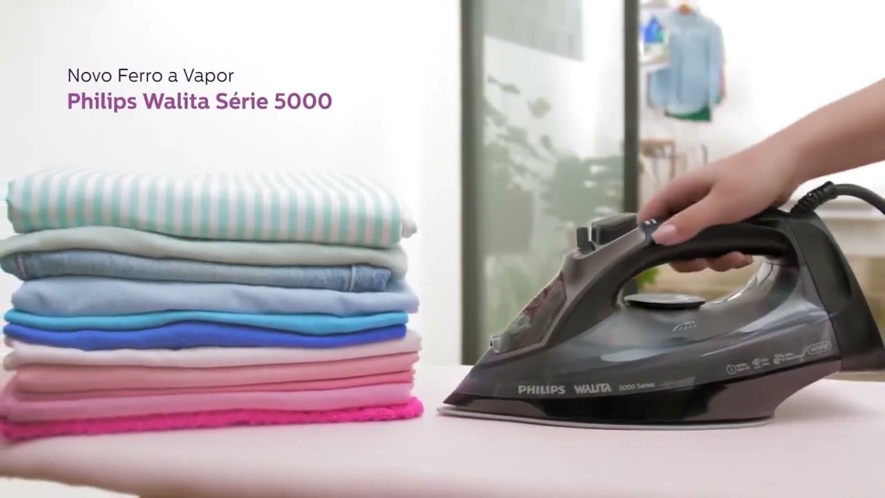 Ferro a Vapor Série 5000 Philips Walita | Disponível na 2eletro