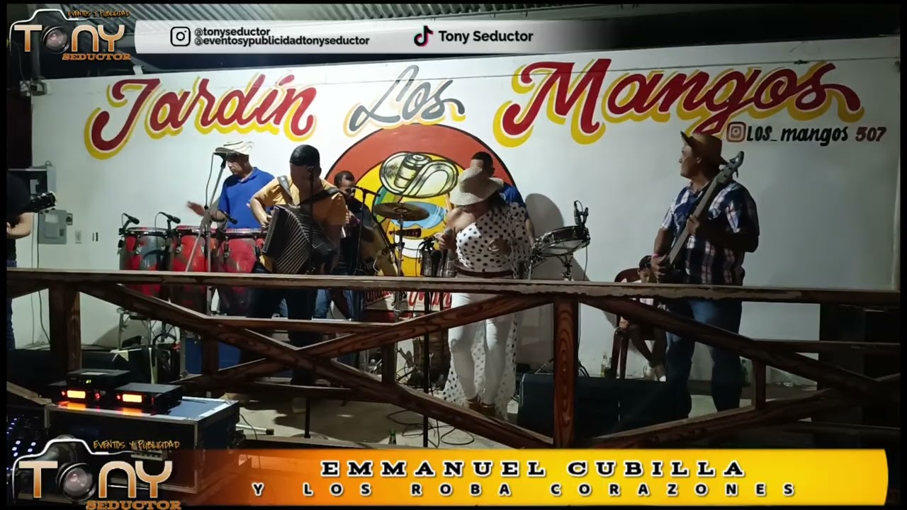 TOMANDO Y PENSANDO - EMMANUEL CUBILLA & ROSITA PÉREZ Y LOS ROBA CORAZONES 