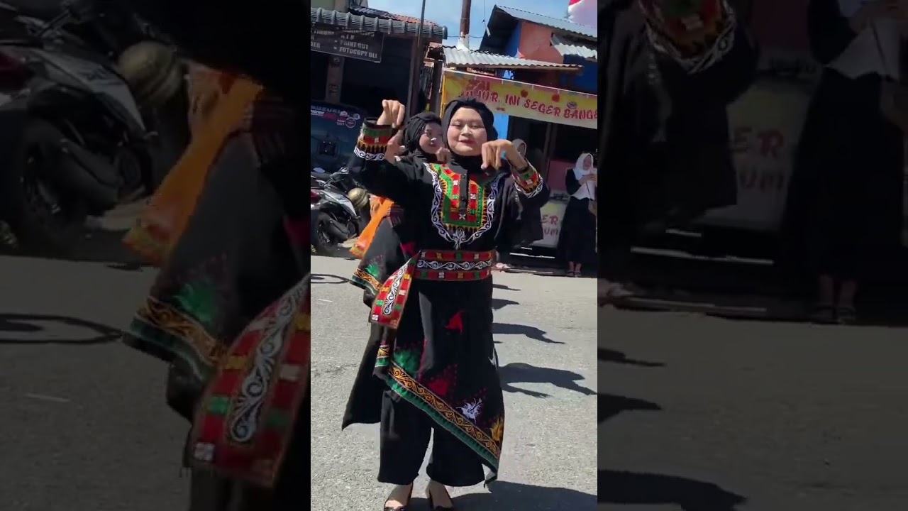 Tari guel #karnaval #tariguel #kesenian