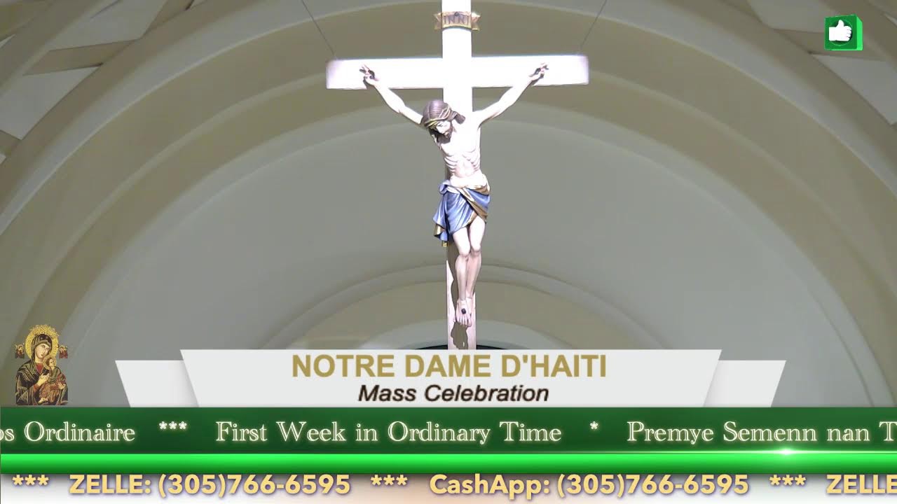 Mass Celebration // Wednesday of the First Week in Ordinary Time // 01.14.26