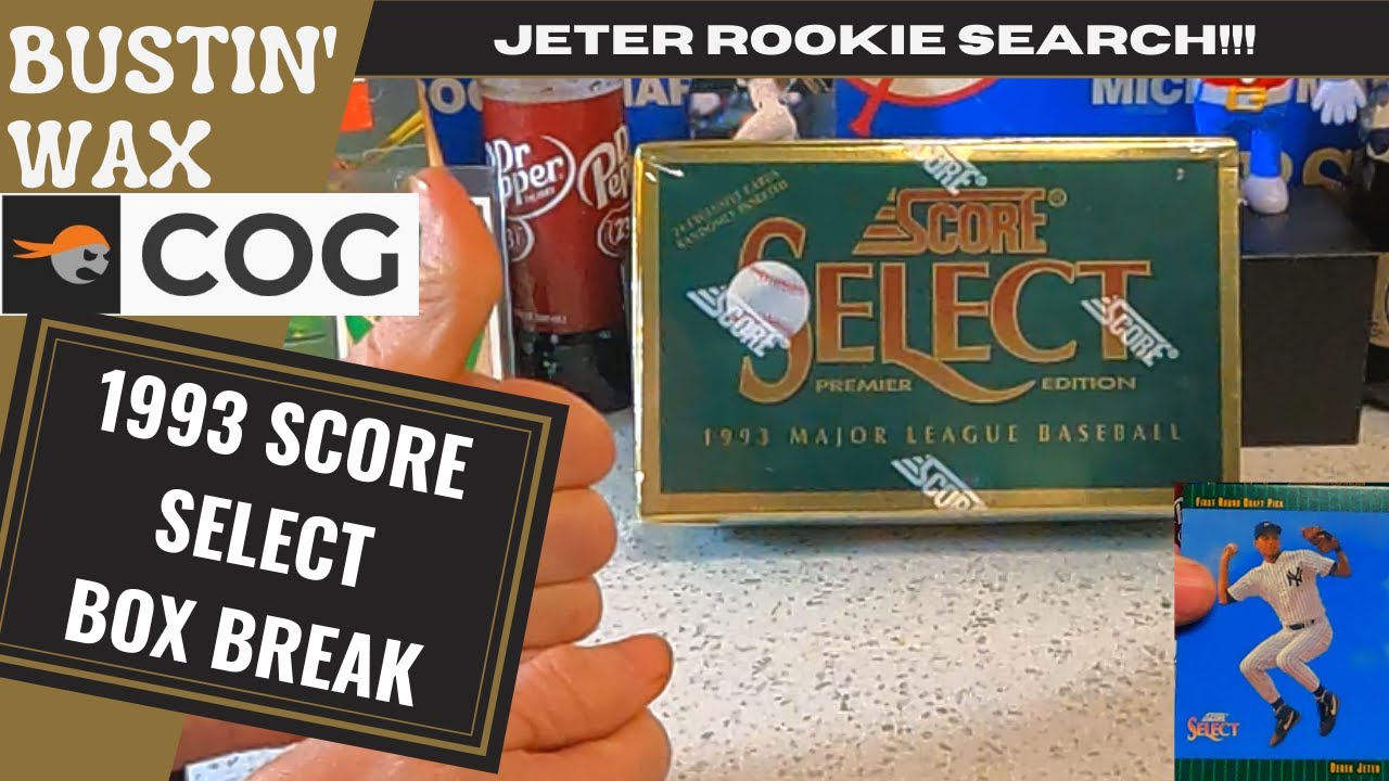 93 Score Select Box Break - Jumping Derek Jeter Rookie Search.